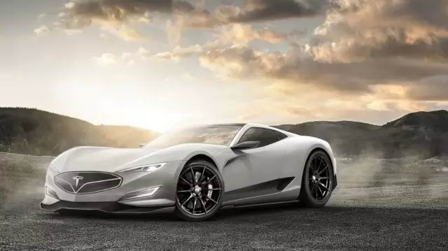 {賭波}(特斯拉跑车黑色)